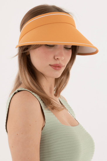 Unisex Uv Koruyucu Vizör Şapka (Beden Ayarlı)Siperlik Tenis Şapka-Vi̇zon