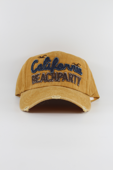 Eskitme Şapka California Beach Party-Sari