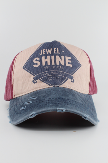 Eskitme Şapka Jewel Shine-Lacivert