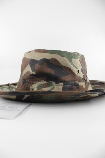 Unisex Safari Şapka-Kamuflaj